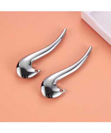 Gua Sha Stainless Steel Massage Device - Facial Scrub for Eye Swelling & Folds | Facelifting Tool - Buy Online on GoSupps.com