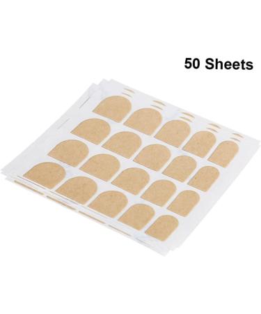 FRCOLOR 150 Sheets Jelly Gel Nail Sticker Nail Wraps Stickers False Nail Adhesive Stickers False Nail Stickers Manicure Accessories False Nail Tips Adhesive Nail Tabs Detachable Jelly Glue Yellowx3pcs 6.2X6.2cmx3pcs - Buy Online on GoSupps.com