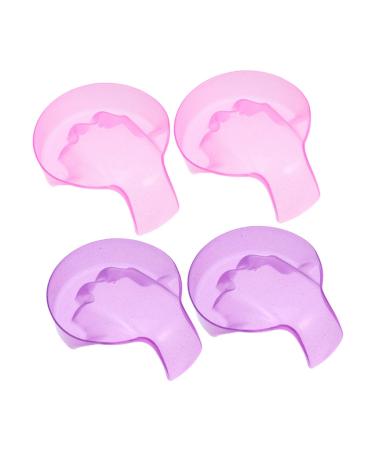 minkissy 4Pcs Soaking Bowl For Manicure Hand Soaking Bowl For Nail Polish Removal Gel Nail Remover Manicure Spa Bowl Nail Polish Remover