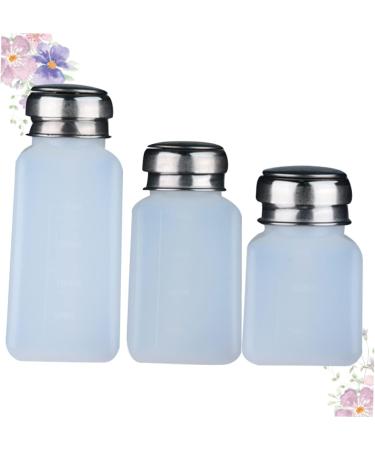  Ipetboom Ipetboom 3-Pack Pump-Filled Nail Polish Remover Bottles for Liquid Storage Bottles for Travel and Home Toiletries Detachable Design for Easy Refilling - Buy Online on GoSupps.com
