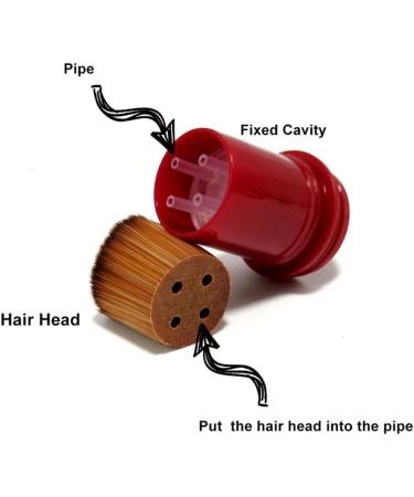 TOVINANNA Retractable Makeup Brush Small Mini Makeup Brush Multifunction Foundation Brush Blush Brush Travel Lip Brush Foundation Blending Powder Brush Red 16.00X2.00X2.00CM Red - Buy Online on GoSupps.com