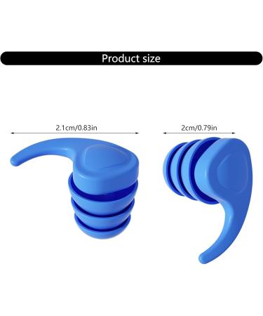 Meiliyizu Sleep Ear Plugs Reusable Noise Reduction Earplugs Washable Silicone Earplug For Snoring Swimming Concert Work Travel - Buy Online on GoSupps.com