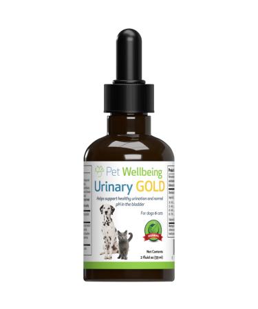 Pet Wellbeing - Urinary Gold for Dogs - Natural Support for Dog Urinary Tract Health 2oz