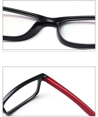 Zhuyiqz Clear Vision Anti-Blue-Light Reading Glasses for Men & Women - Stylish +100 Blue Light Mirror Glasses - Buy Online on GoSupps.com