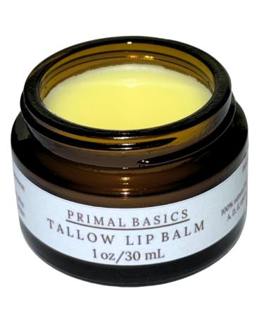 100% Grass Fed Beef Tallow & Beeswax Lip Balm | Moisturizer for Oily Dry & Sensitive Skin | USA Made | International Shipping - Buy Online on GoSupps.com