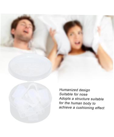 8pcs Nasal Dilator for Improved Sleep | Silicone Nose Clips for Anti-Snoring and Better Breathing | Sleep Aid Product - Buy Online on GoSupps.com