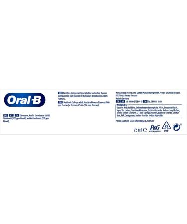Buy Oral-B Professional Gums & Enamel Pro-Repair Toothpaste 75 ml | Best International Shipping - Buy Online on GoSupps.com