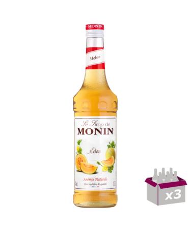 Monin Melon Syrup 70cl Pack of 3