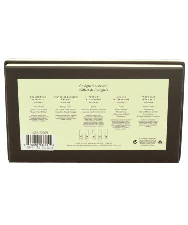 Jo Malone Cologne Collection 5 Set - English Pear & Freesia Nectarine Blossom & Honey Peony & Blush Suede Mimosa & Cardamon Wood sage & Sea Salt - Buy Online on GoSupps.com