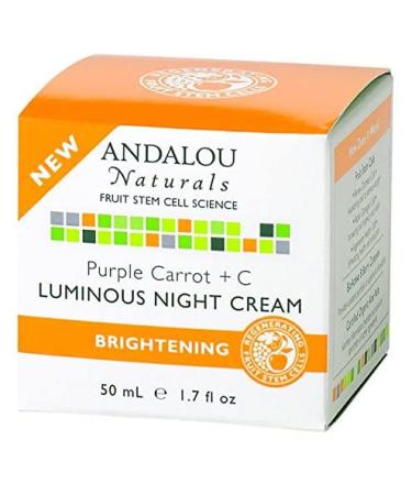 Andalou Naturals Night Cream - Purple Carrot + C for Radiant Skin | Buy Internationally - Buy Online on GoSupps.com