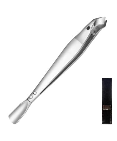 Jaw Sharp With Pusher Remover Tools Multifunctional Double Head Cuticle Trimmer
