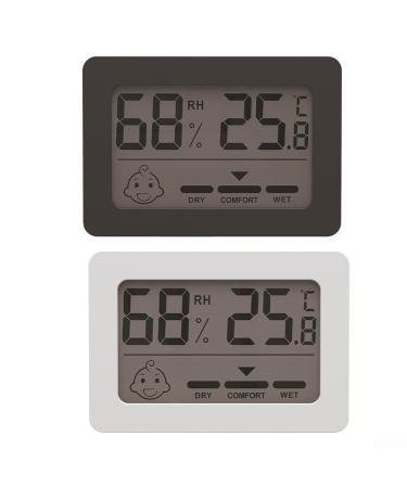 Digital Thermo-Hygrometer | Accurate Temperature & Humidity Meter for Home & Office | Ship Internationally - Buy Online on GoSupps.com