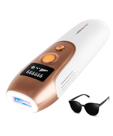 LESCOLTON Permanent IPL Hair Removal  999 999 Flashes Painless Laser Hair Removal Device for Men and Women - Epilation for Body and Face (T119)