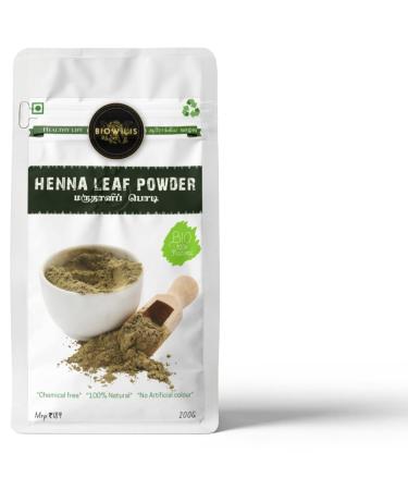 Biowilis Henna Powder - 200g | Premium Mehandi & Marudhani for Natural Hair & Skin - International Shipping Available - Buy Online on GoSupps.com