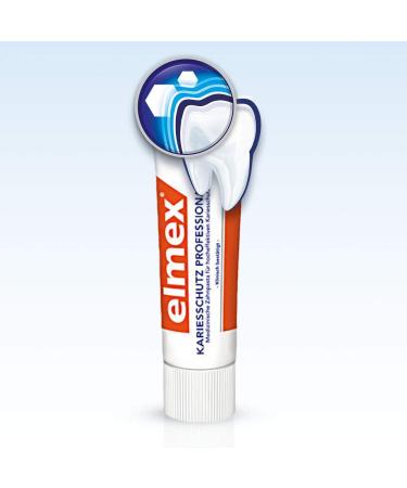 Elmex Caries Protection Professional Toothpaste - Pack of 3 (3 x 75 ml) | Best for Cavity Prevention | International Shipping - Buy Online on GoSupps.com