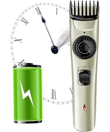 Professional Hair Clipper - Adjustable Stainless Steel Electric Trimmer for Beard Grooming | Anti-Slip Men s Kit - International Shipping Available - Buy Online on GoSupps.com