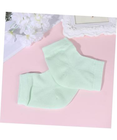 minkissy 1 Pair Lotion Socks Anti- Cracking Ankle Socks Heel Sleeves for Cracked Heels Foot Cracked Heel Socks Plantar Sock Wicking Socks Gel Set Moisture Absorption Miss - Buy Online on GoSupps.com