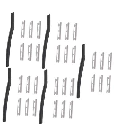 Magiclulu 5 sets of razor Savering eyebrow razor precision eye brew cutter trimmer for men portable razor women eyebrows razor women face blade