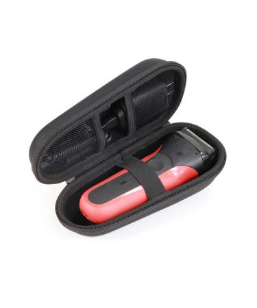 Universal Electric Razor Travel Case | Organizer for Men's Electric Shavers & Hair Clippers - Black EVA Storage Bag (17.5x7x7 CM - Buy Online on GoSupps.com