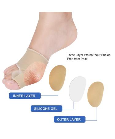 Hallux Valgus Correction Toe Spreader | Gel-Pad Comfort for Bunion Relief | International Shipping Available - Buy Online on GoSupps.com