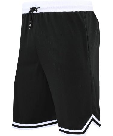 OPALOS Men's Active Athletic Shorts 2/3 Pack with Pockets - Navy/Black/Gray- Size Large - Buy Online on GoSupps.com
