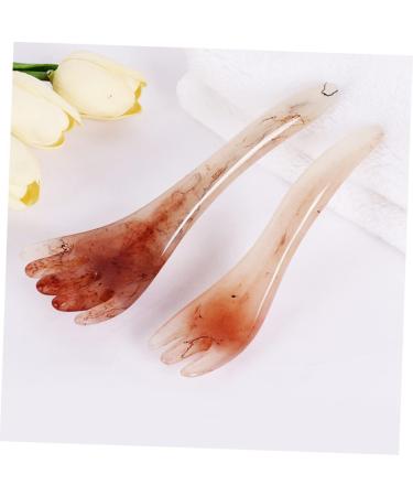 Beavorty 2-in-1 Massage Brush & Scratching Tools | Trigger Point Comb & Gua Sha for Beauty Salons - International Shipping Available - Buy Online on GoSupps.com