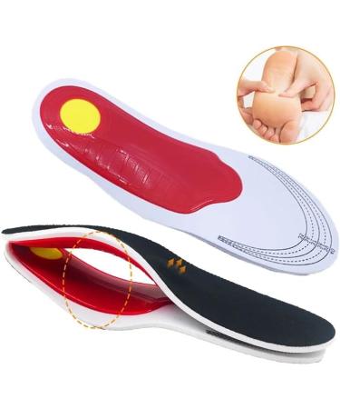 Orthotic Insoles for Flat Feet - Supportive Orthopedic Shoe Pads for Sports | Large Size D - Buy Online on GoSupps.com