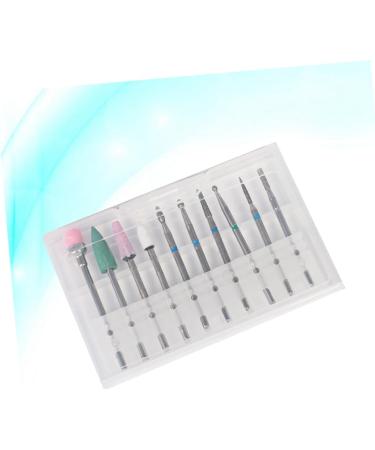 Beaupretty Set Nail Drill Bits for Acrylic Nails Nail Drill Kit Ceramic Nail Drill Bit Manicure Drill Bits Diamond Nail Drill Bit Diamond Cuticle Nail Bits Tungsten Steel Grinding Head medium Picture 1 - Buy Online on GoSupps.com