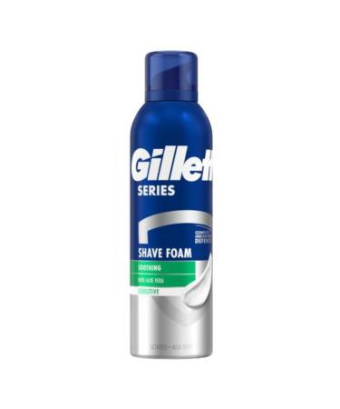 Gillette Series 3x Action Sensitive Shave Foam 250 ml