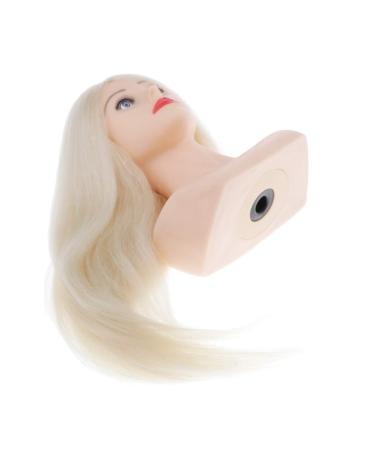 27 Female Head Model Display Stand for Curly Hair - Beige | International Shipping Available - Buy Online on GoSupps.com