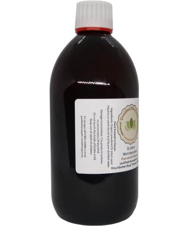 Saint John's Wort Concentrated Decoction 525ml in a Glass UV Resistant Bottle - Buy Online on GoSupps.com