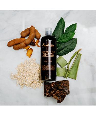 SheaMoisture African Black Soap Body Wash 13 fl oz | Soothing & Nourishing Cleanser - Buy Online on GoSupps.com