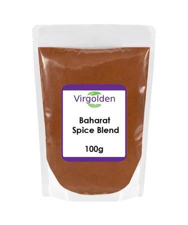 Baharat Spice Mix 100g by Virgolden - Great for Meat Poultry and Seafood