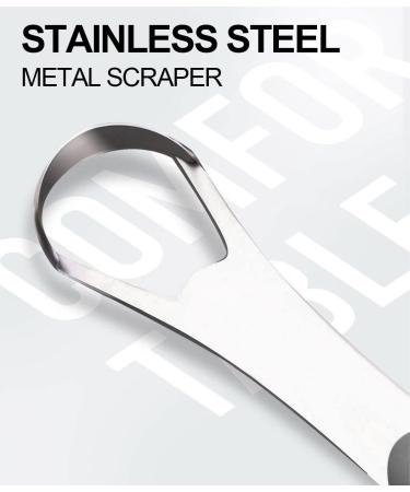 Weddhuis Tongue Cleaner - 2-Pack Tongue Brush & Scraper for Bad Breath | Travel-Friendly for Adults & Kids | Black & Blue - Buy Online on GoSupps.com