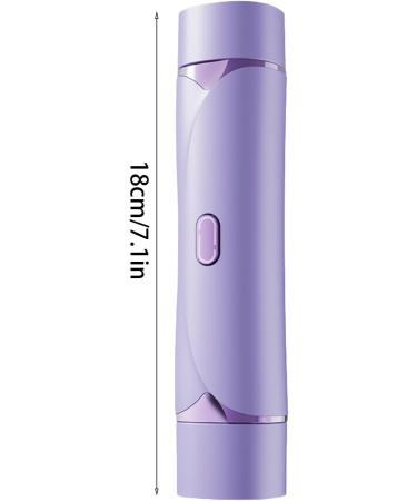 Electric Bikini Trimmer Bikini Cutter Cordless Body Shaver Exceeding facial hair for lip chin underarm legs personal trimmer Purple - Buy Online on GoSupps.com