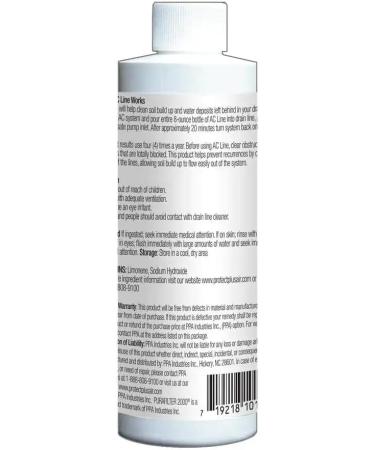 Probiotic AC Air Conditioner Condensate Line Build-Up Remover - 8 Fl Oz | International Shipping Available - Buy Online on GoSupps.com