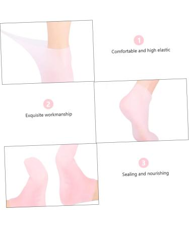 1 Pair Sock Lotion Humidor Gel Moisturizing Gel Booties Spa Soften Skin Protect Soles Silicone Gel Foot Moisturizer for Dry Feet Cracked Spa Sole of Foot Miss Sebs Box - Buy Online on GoSupps.com