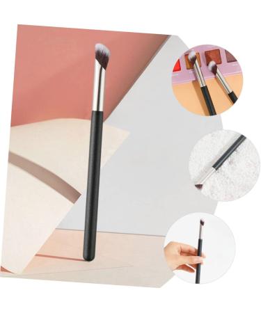 SOESFOUFU concealer brush angled foundation brush small angled makeup brush make up brush concealer blending brush powder brush eye brush makeup paint artificial fiber round head - Buy Online on GoSupps.com