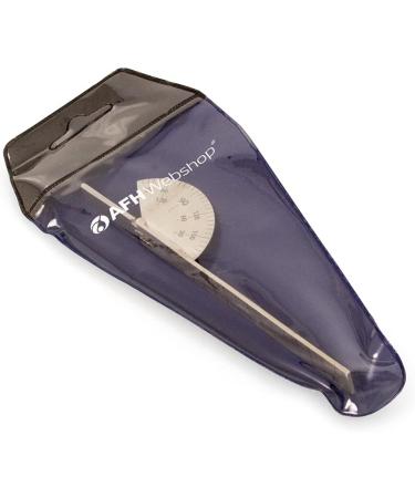 Buy Finger Goniometer 0-180 | Stainless Steel | 14.5 cm Length | Accurate Joint Measurement Tool | International Shipping - Buy Online on GoSupps.com