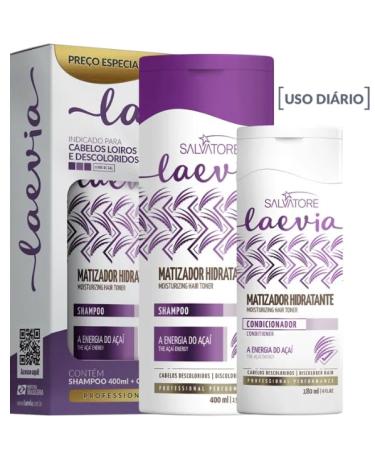 G n rique Salvatore Laevia Matizador Hydrating Kit Shampoo 400ml Conditioner 180ml