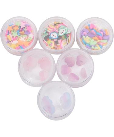 Housoutil 3 Sets Nail Stickers Nail Art Stickers Decor Nail Jewelry Gem Stickers Fruit Stickers Ceramic Slices Manicure Patches DIY Nail Art Accessories Nail Chips Heart 4X4X2cmx3pcs As Shown Bx3pcs - Buy Online on GoSupps.com