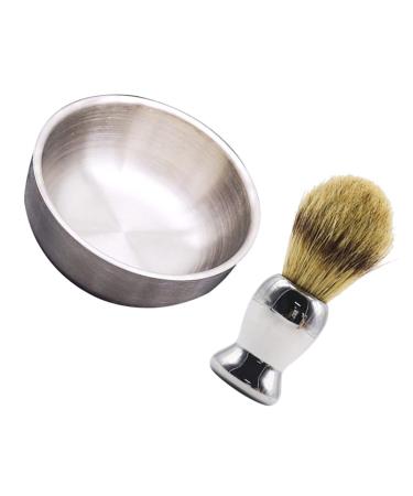 Lurrose 2st Castle Feature Men Tools Men Razor Brazil Razor Set For Men With Brush Groomi Tool Suit for Men Suits for Men Man Man Rain Foam Change Rustproof Steel
