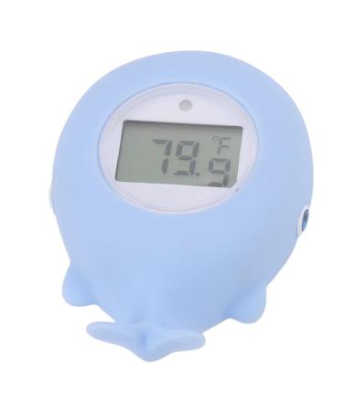 Whale Shaped Baby Bath Tub Water Thermometer - Silent Alarm & Floating Toy for Infant Bath Time - Buy Online on GoSupps.com