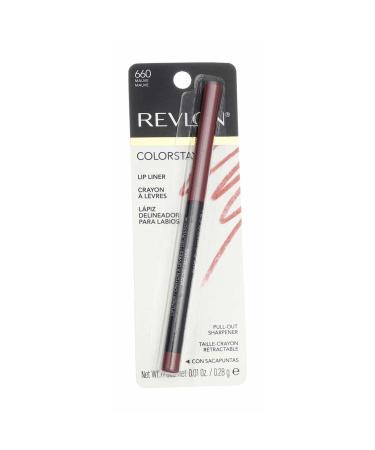 Revlon Colorstay Lip Liner 660 Mauve - Long-lasting, 0.01 oz (0.28 g) - Buy Online on GoSupps.com