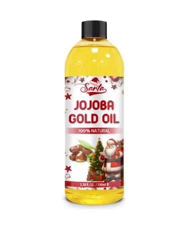 Santa 100% Pure & Undiluted Cold Pressed Castor Oil Hexane Free for Eyebrows, Nails, Beard, Hair, Eyelashes, Eyelash Growth