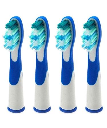 Replacement Toothbrush Heads for Oral B Sonic Complete Brush Heads Refills 4 Pack Oralb Braun Compatible Replacement Brush Heads for Sonic Sonic Complete & Vitality Sonic Oral-B Electric Base