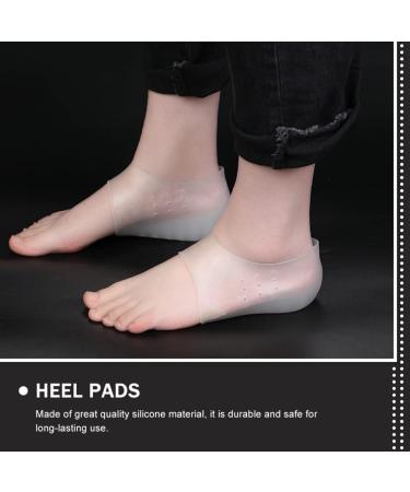 Lurrose Height Increasing Insoles - Invisible Silicone Heel Cushions for Men & Women | Comfort Foot Support Liner - Buy Online on GoSupps.com
