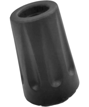 Hiking Poles Tips - Walking Stick Tips Rubber - Non-Slip and Shock Absorption Rubber Walking Stick Tips Black 11mm Diameter 30pcs - Buy Online on GoSupps.com