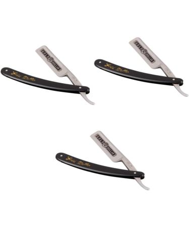 Minkissy 3-Piece 66 Women's Razor Haircut Set | Men's Lip Razor & Manual Straight Shaver | Perfect for Face & Head Grooming - Buy Online on GoSupps.com