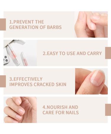 6Pcs Nail Cuticle Oils Pen Set - Revitalizing Nail Treatment for Agnail Prevention and Skin Nourishment - Buy Online on GoSupps.com